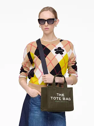 MARC JACOBS | Tasche - Tote Bag THE SMALL TOTE | dunkelgrün